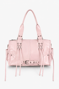 Ayla Blush Pink Buckle Shoulder Bag