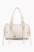 Ayla Vanilla Cream Buckle Shoulder Bag