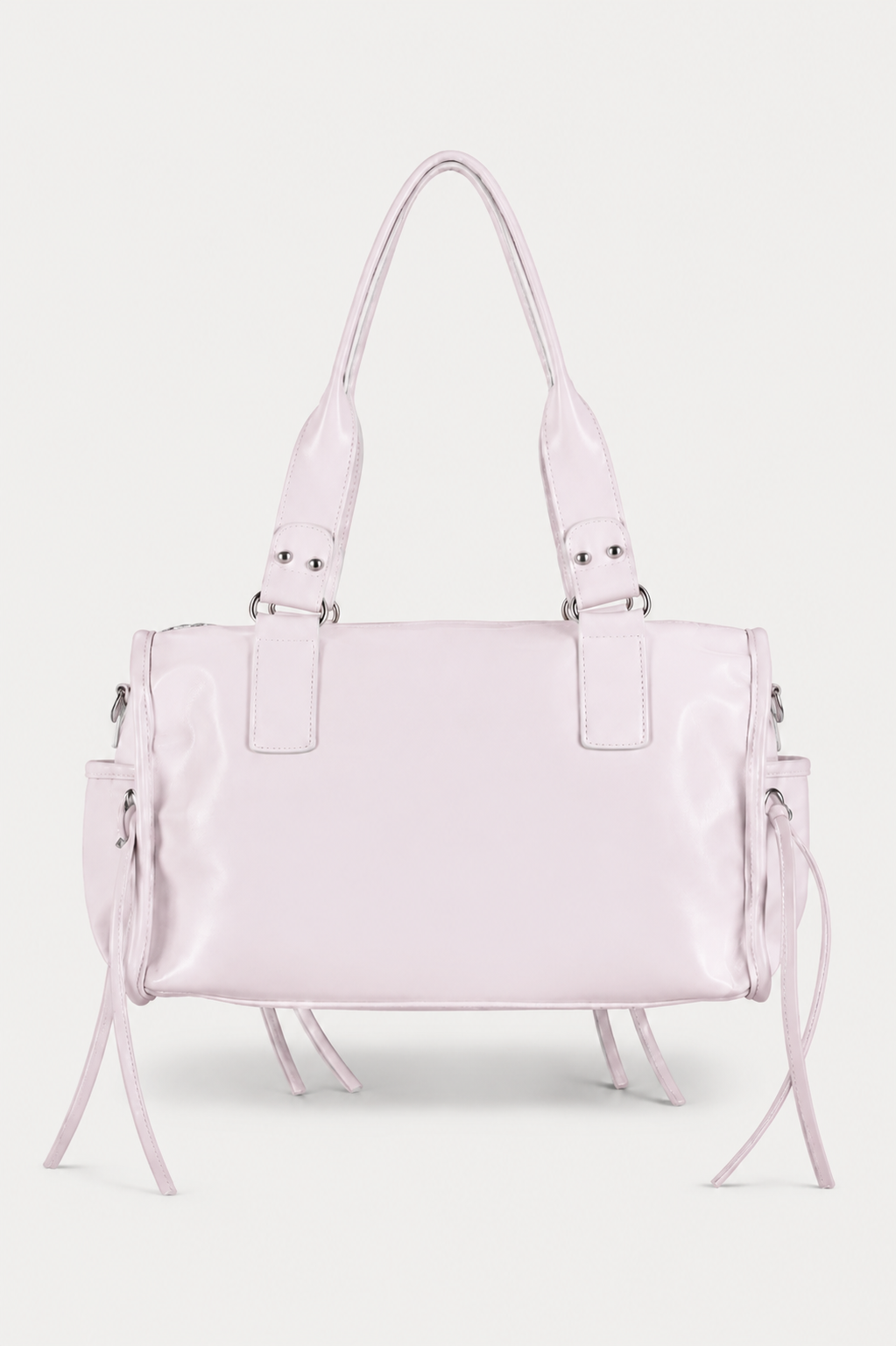 Ayla Pearl Lilac Buckle Shoulder Bag