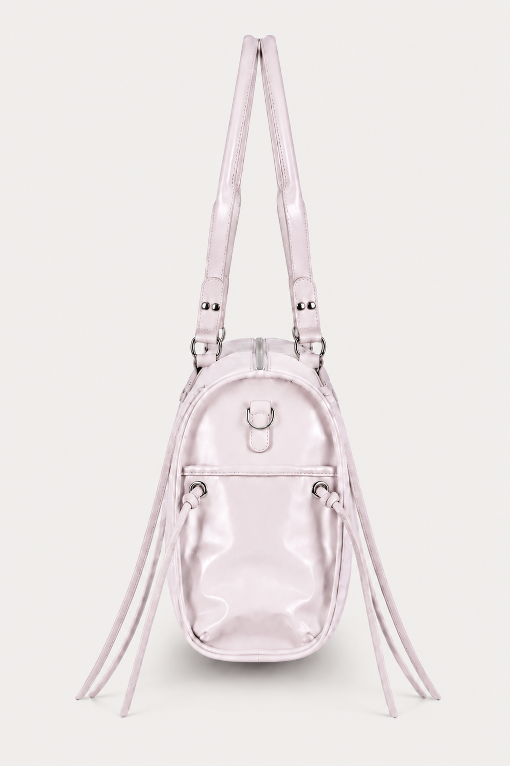 Ayla Pearl Lilac Buckle Shoulder Bag