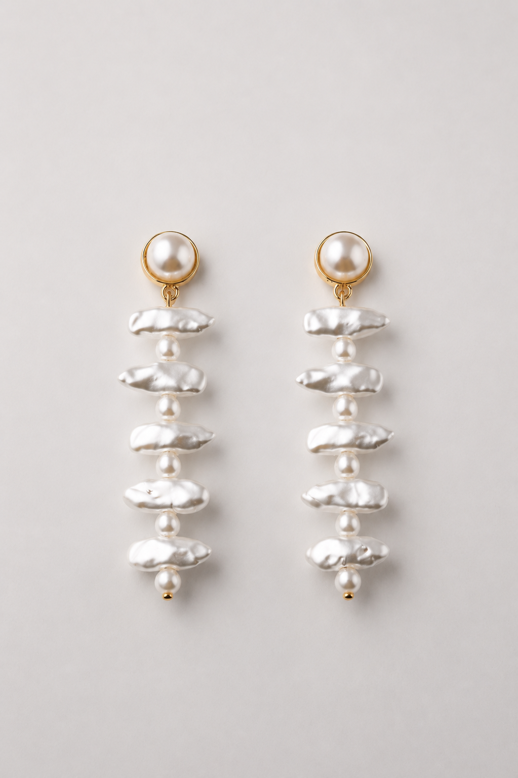 Baroque Pearl Drop Earrings