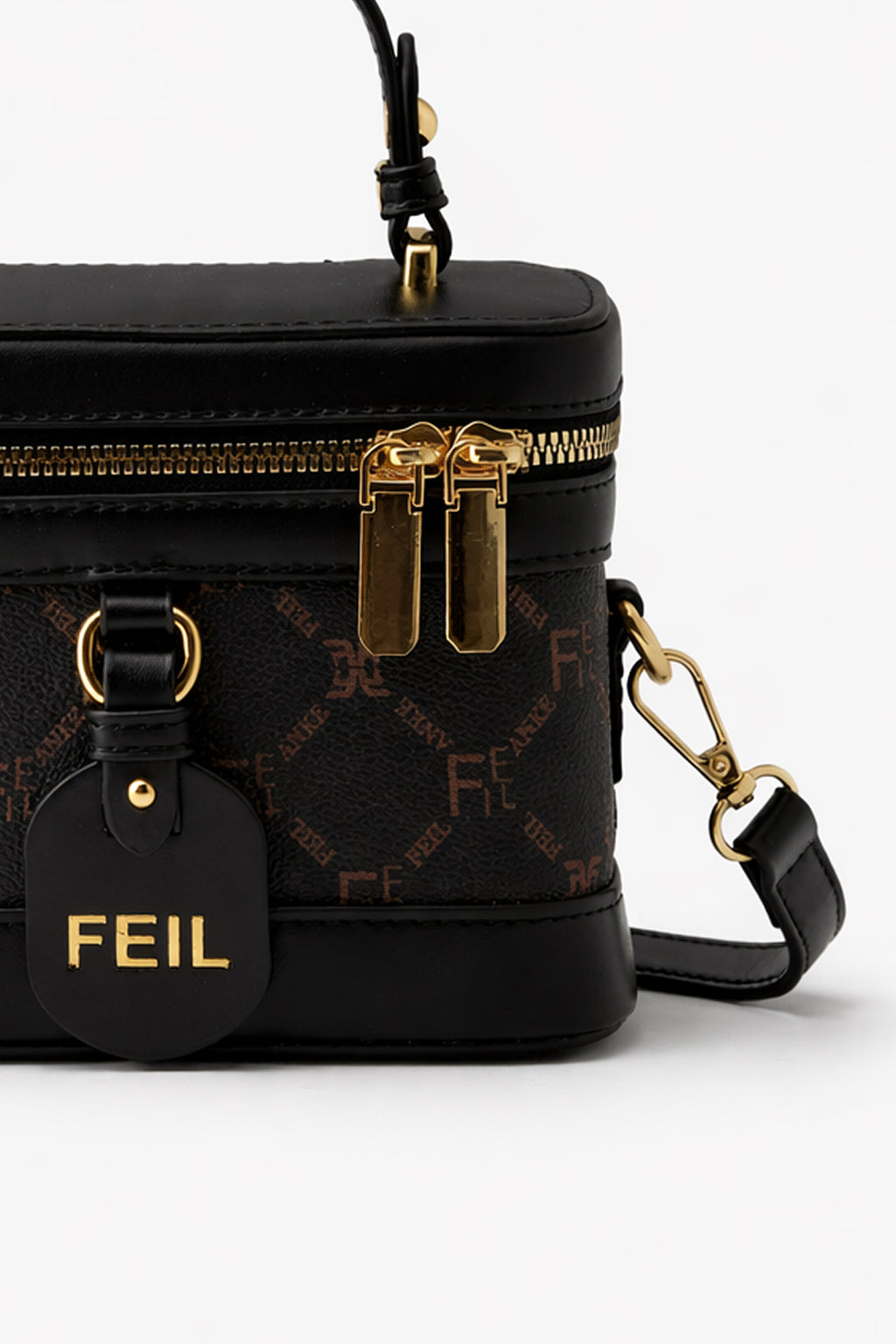 Zoya Black Mini Crossbody Bag