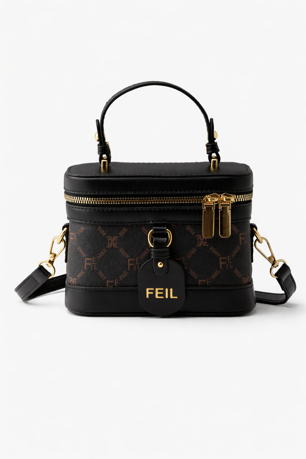Zoya Black Mini Crossbody Bag
