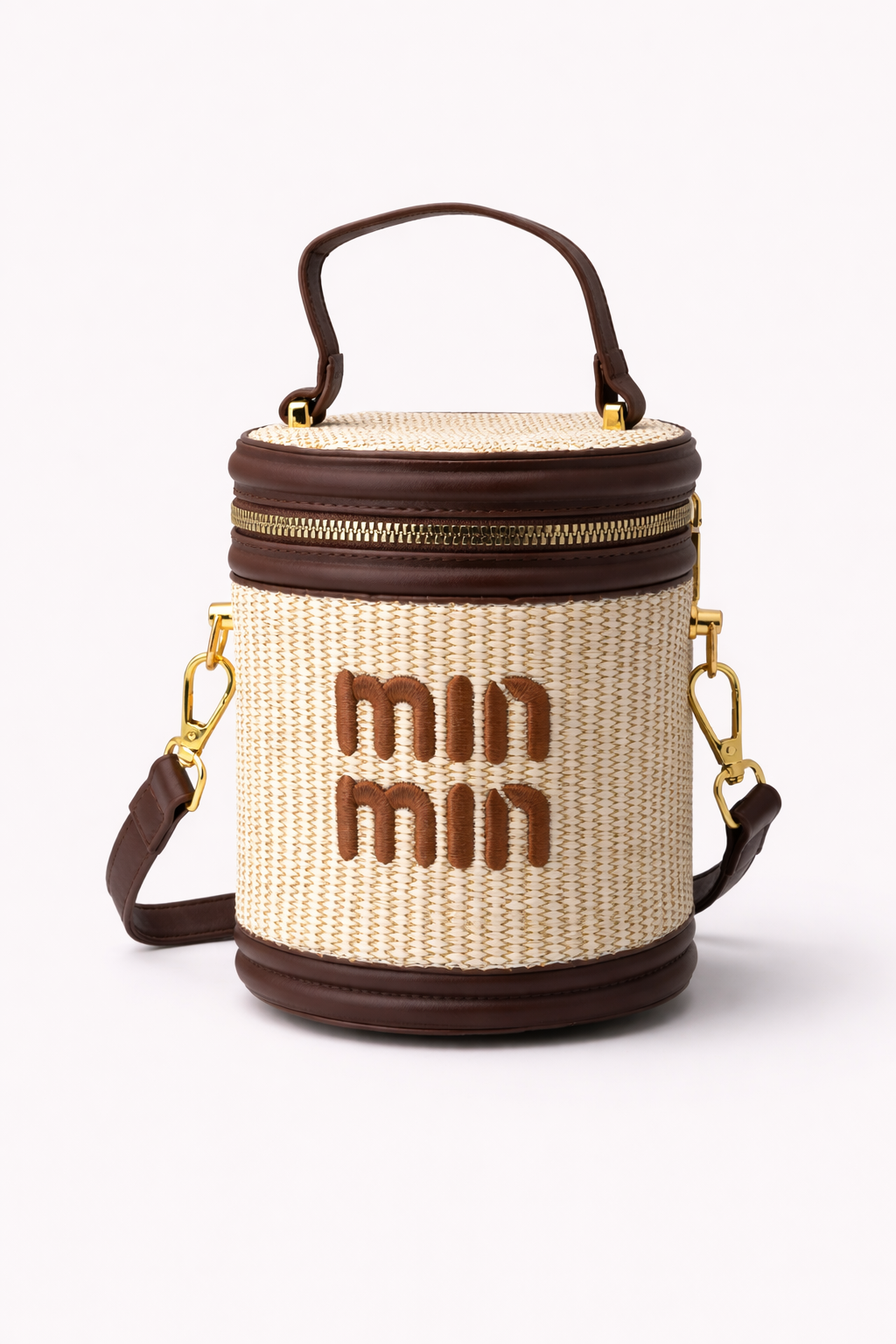 CYLINDRICAL HANDBAG
