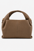 Sana Caramel Hobo Shoulder Bag