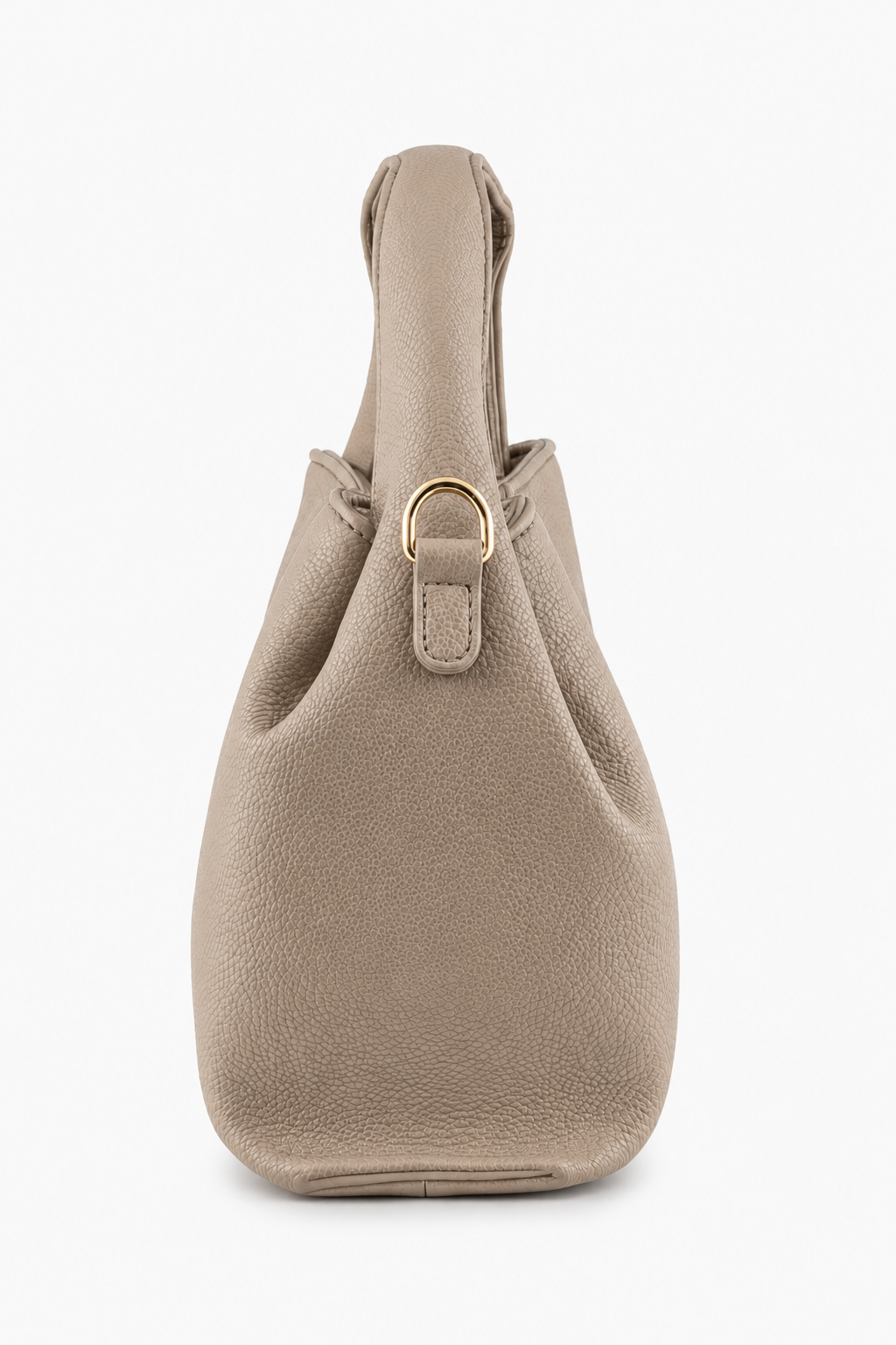 Sana Soft Taupe Hobo Shoulder Bag