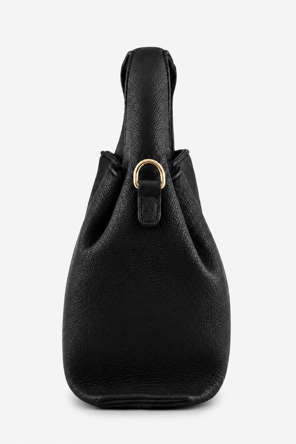 Sana Midnight Black Hobo Shoulder Bag
