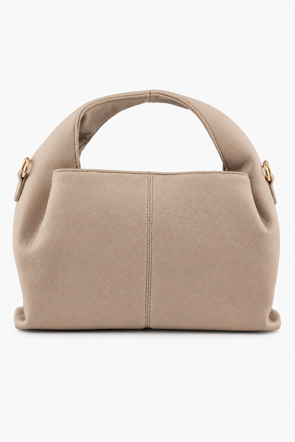 Sana Soft Taupe Hobo Shoulder Bag