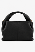 Sana Midnight Black Hobo Shoulder Bag