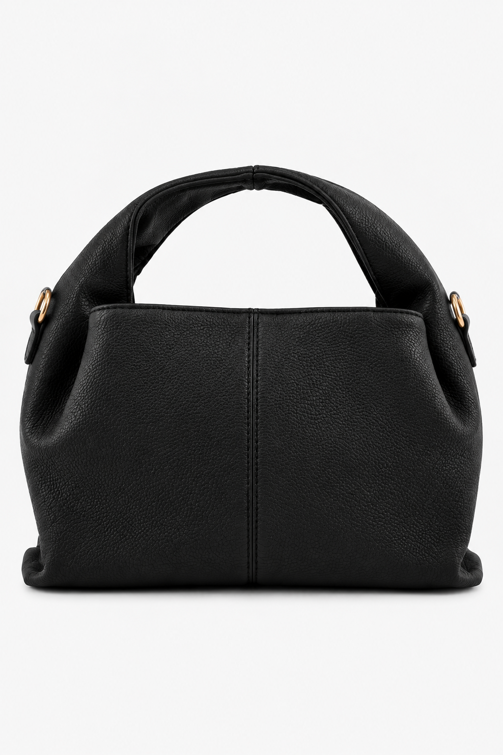Sana Midnight Black Hobo Shoulder Bag