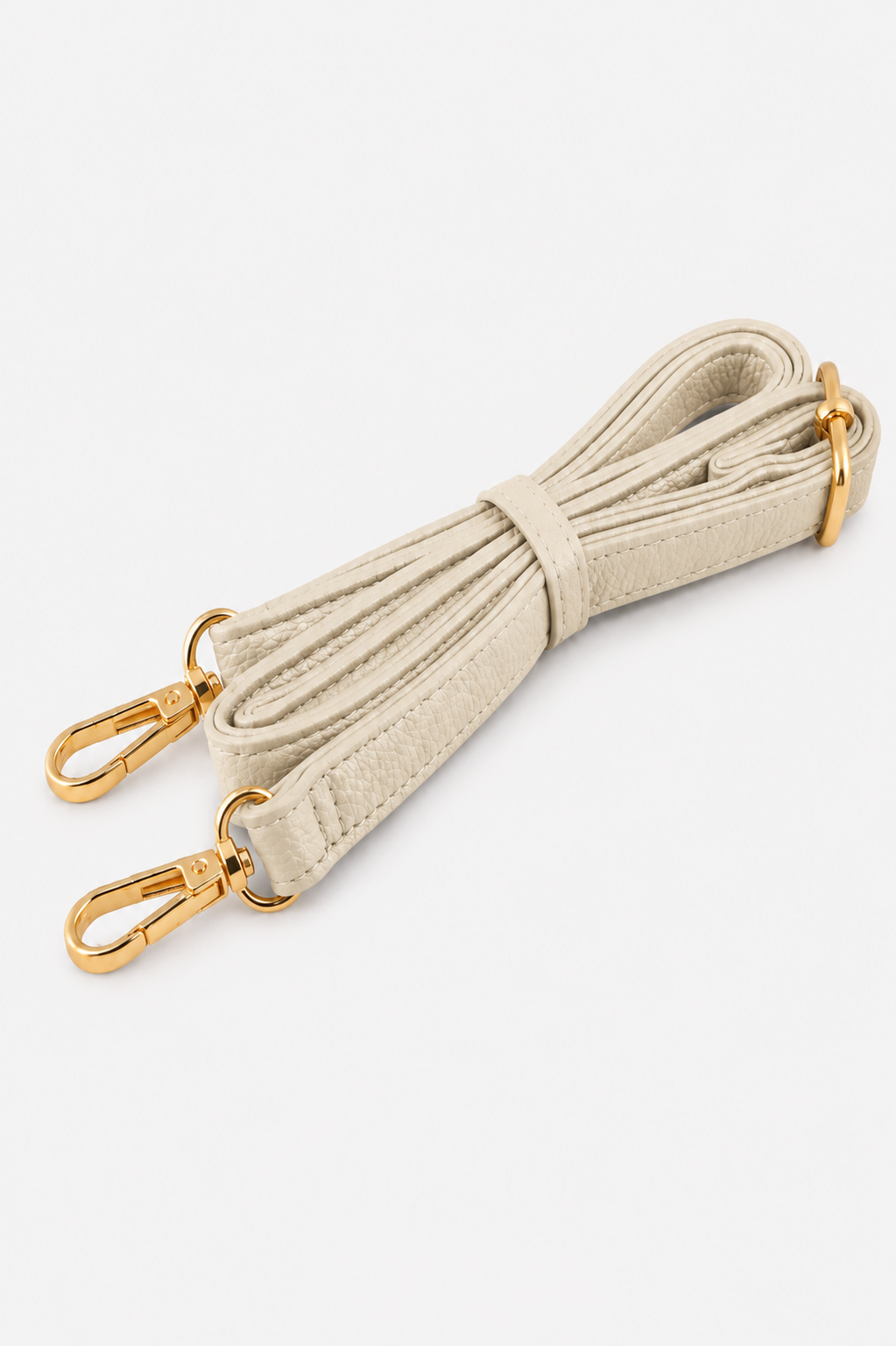 Sana Warm Ivory Hobo Shoulder Bag