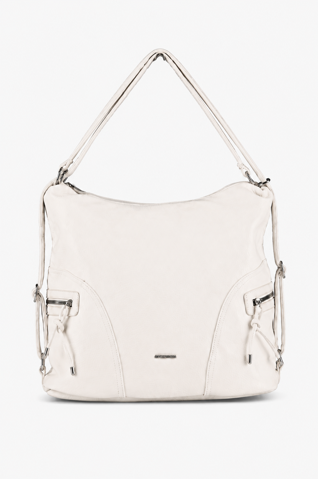 Ayla Pearl Ivory Hobo Shoulder Bag
