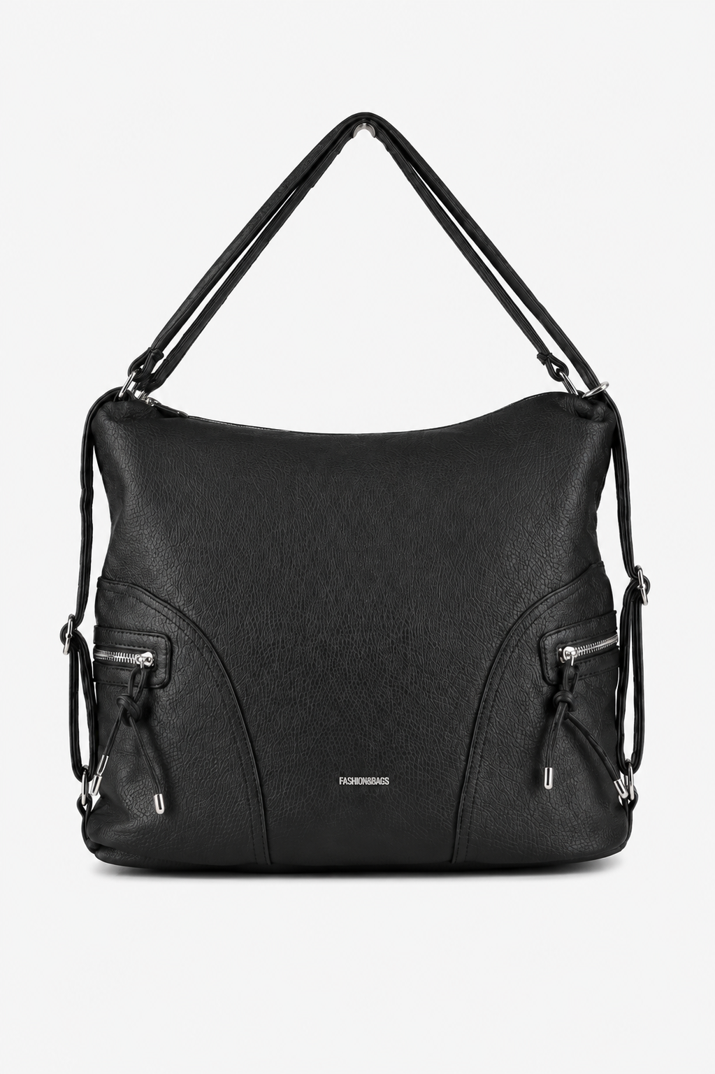 Ayla Midnight Black Hobo Shoulder Bag