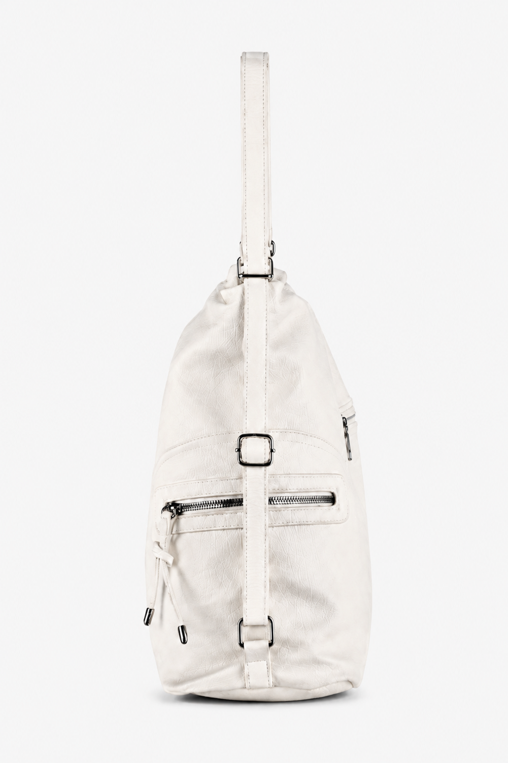 Ayla Pearl Ivory Hobo Shoulder Bag