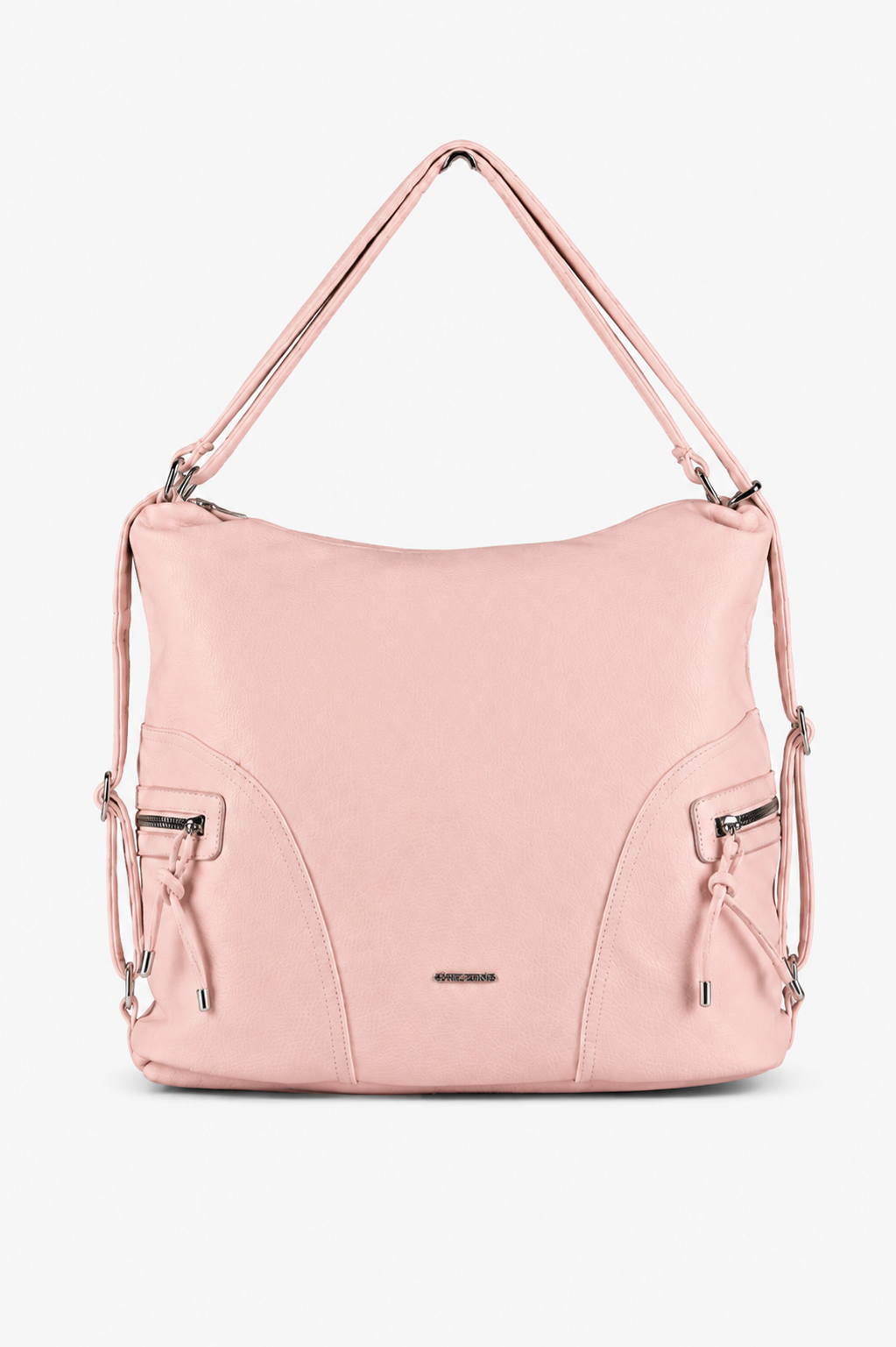 Ayla Blush Pink Hobo Shoulder Bag