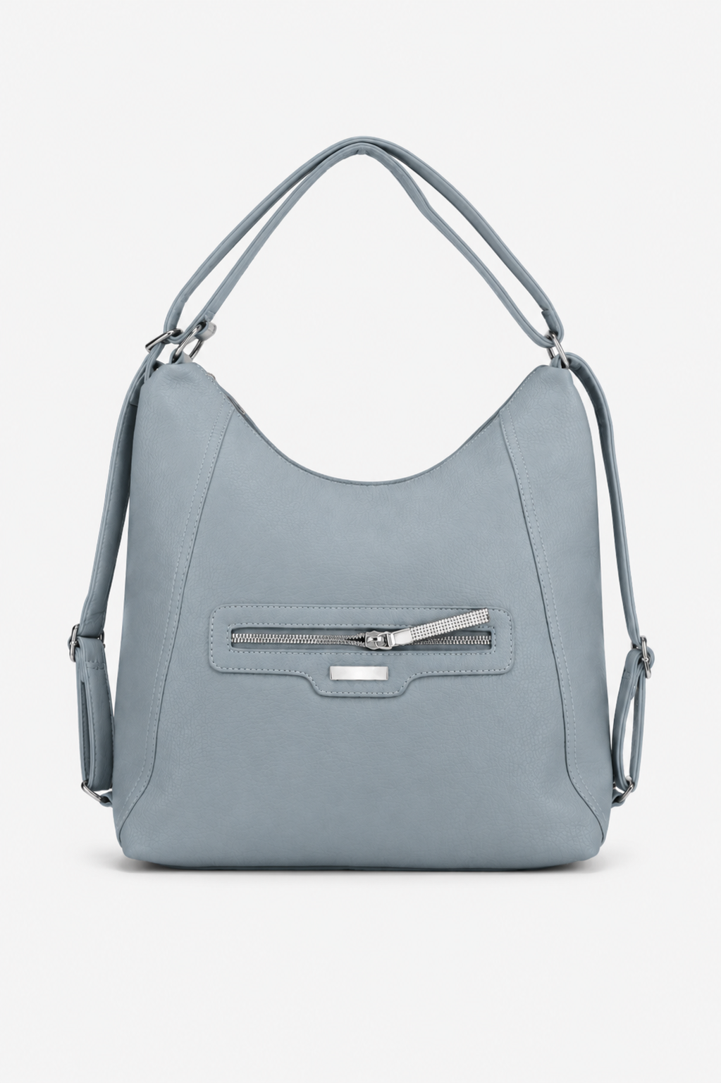 Ayla Mist Blue Hobo Shoulder Bag