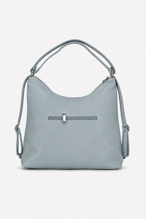 Ayla Mist Blue Hobo Shoulder Bag