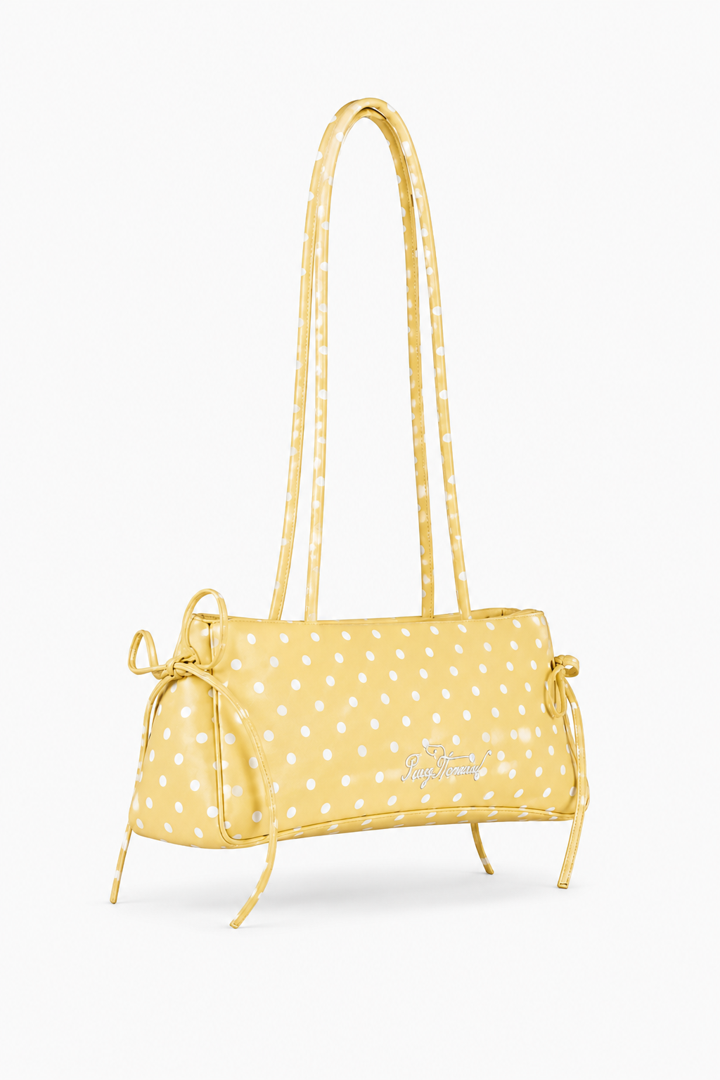 Mira Honey Yellow Polka Dot Shoulder Bag