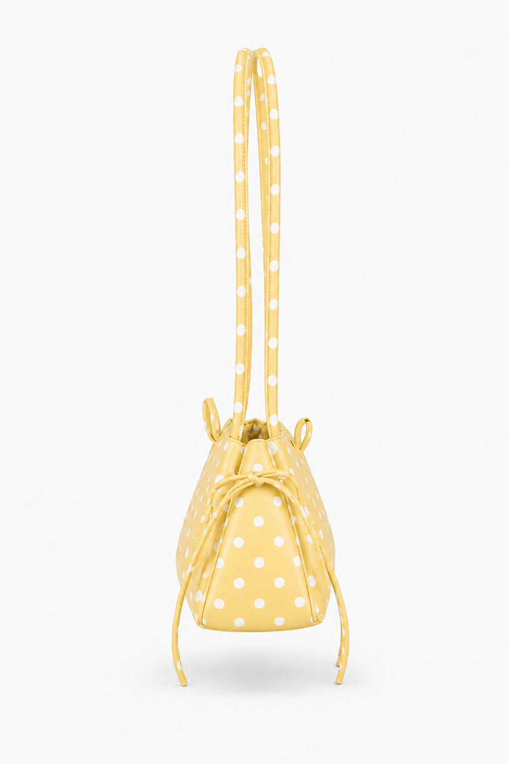 Mira Honey Yellow Polka Dot Shoulder Bag