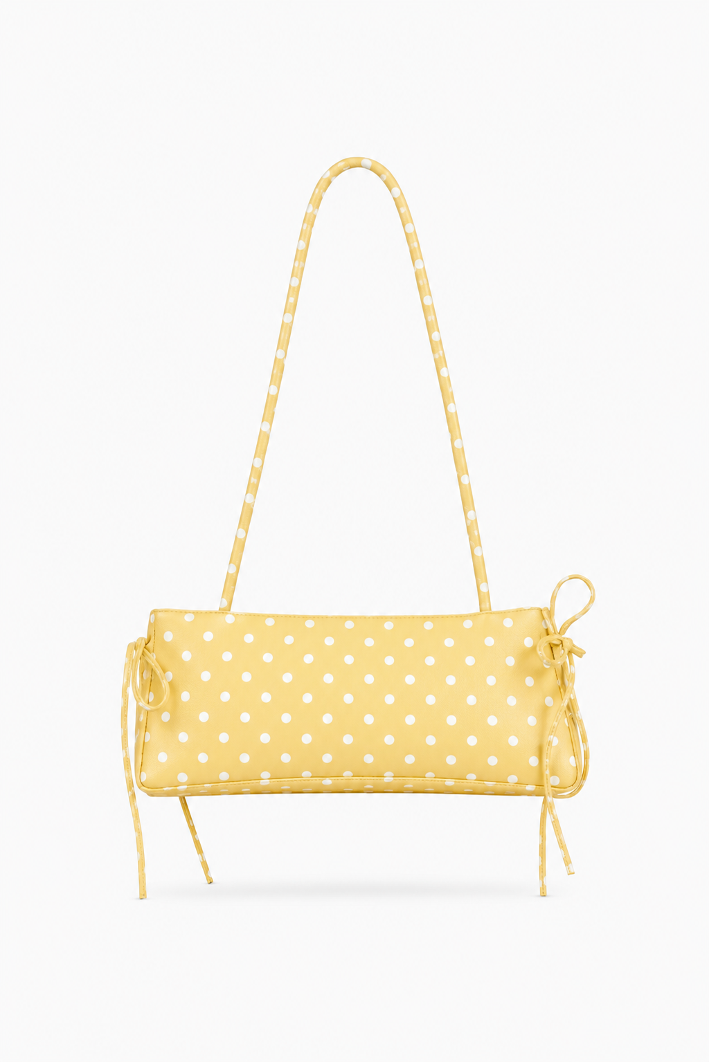 Mira Honey Yellow Polka Dot Shoulder Bag