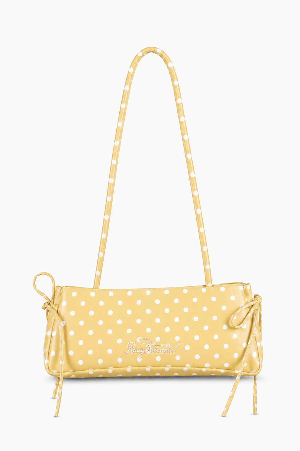 Mira Honey Yellow Polka Dot Shoulder Bag