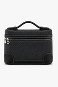 Nora Charcoal Denim Box Bag