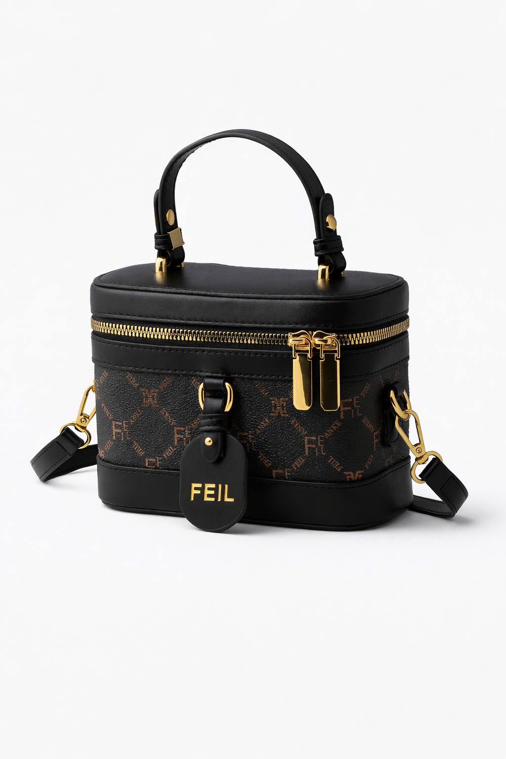 Zoya Black Mini Crossbody Bag